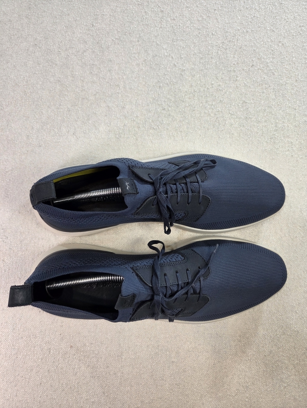 Wolf & Shepherd SwiftKnit Derby Navy White Men’s 12 - Picture 4 of 9
